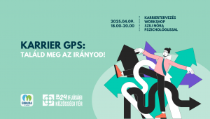 Karrier GPS: Találd meg az irányod! - Karriertervezés workshop